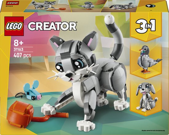 LEGO Creator Speelse kat 31163
